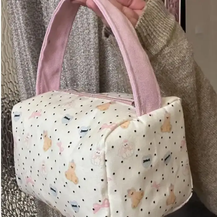Sac fourre-tout Ours Mignon de Dessin Animé Grande Capacité