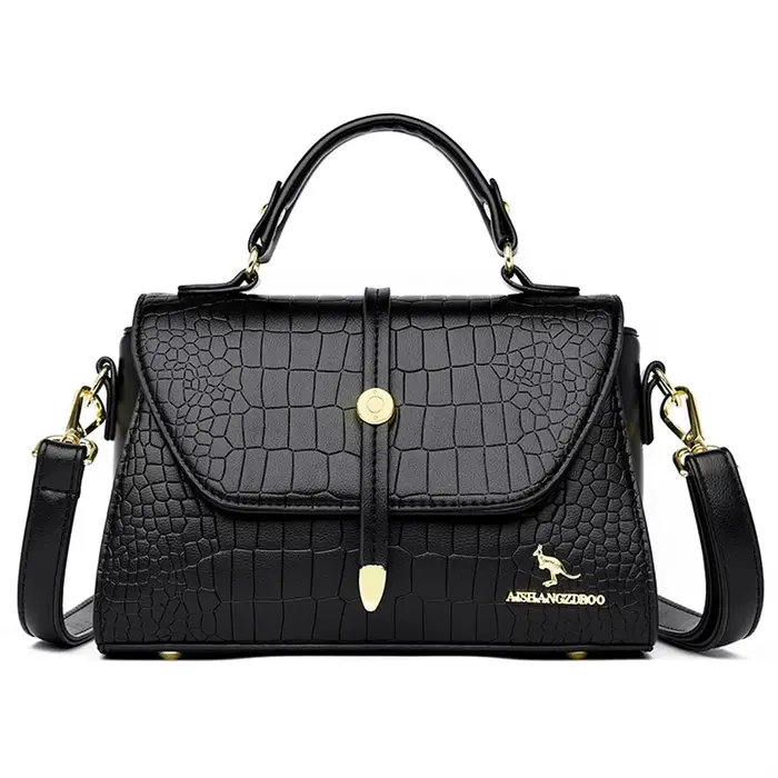 Sacs à bandoulière en cuir de Crocodile pour femmes, sacoche de luxe de styliste, sacs à main et bou