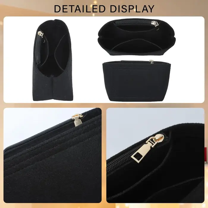 Organisateur de sac en feutre pour Longchamp LE PLIAGE CUIR Top Handle Bag XS