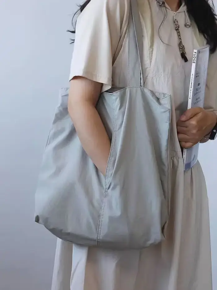 Sac fourre-tout artistique pour trajets quotidiens en tissu Oxford, grande taille, sac à bandoulière