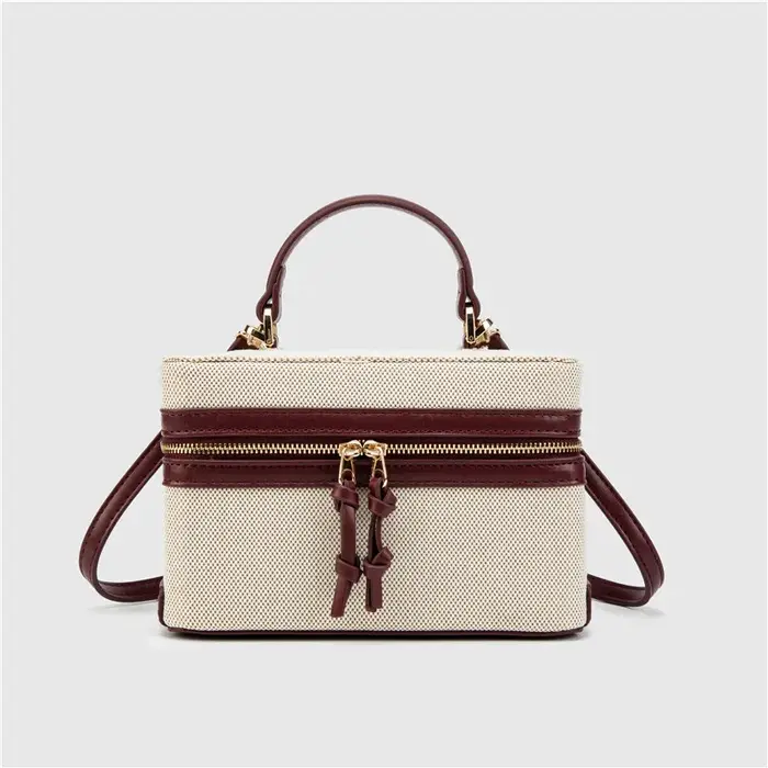 Sac bandoulière mini pour femme, structuré et convertible, avec poignée supérieure, polyvalent pour usage quotidien décontracté