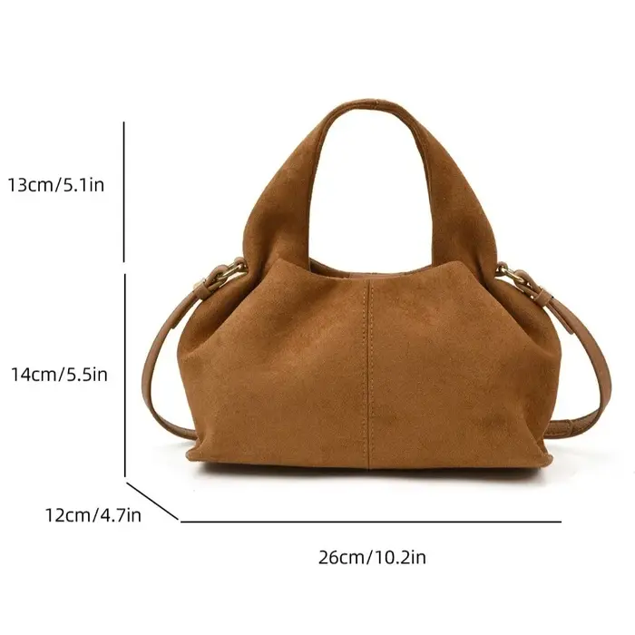 Mini sac à main givré de créateur