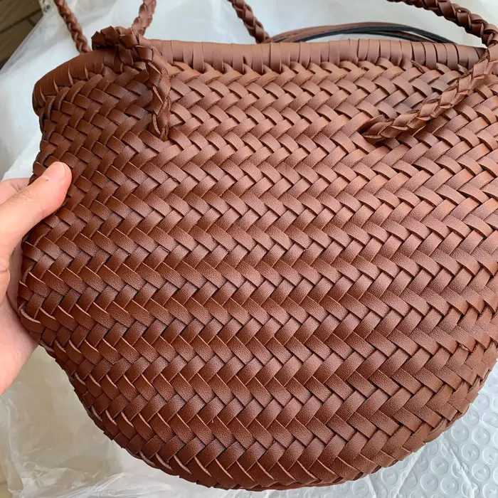 Sac seau en cuir PU fait main