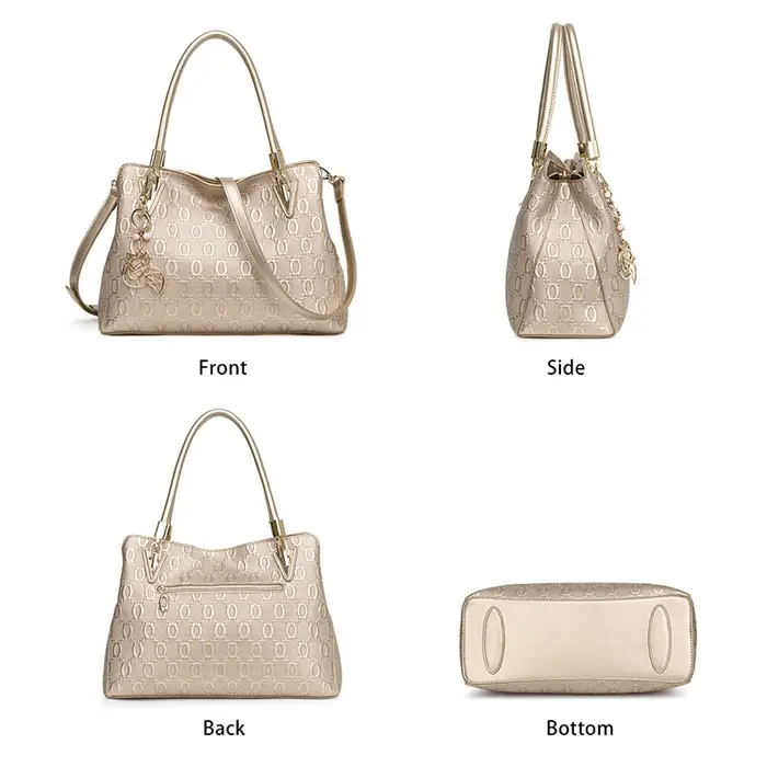 FOXER marque femmes peau de vache sac à bandoulière femme fendu en cuir sac à main mode dame fourre-