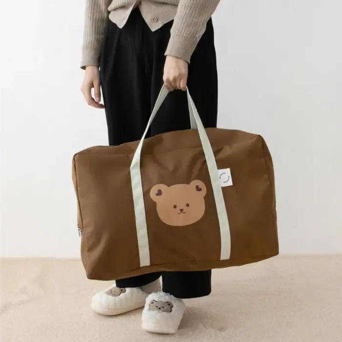 Sac de maman de grande capacité pour sac d'hôpital de maternité sac de rangement de couette de maternelle sac de voyage organisateur d'articles de bébé de couches