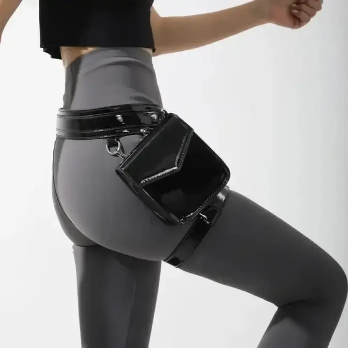 Sac banane en PU pour femme