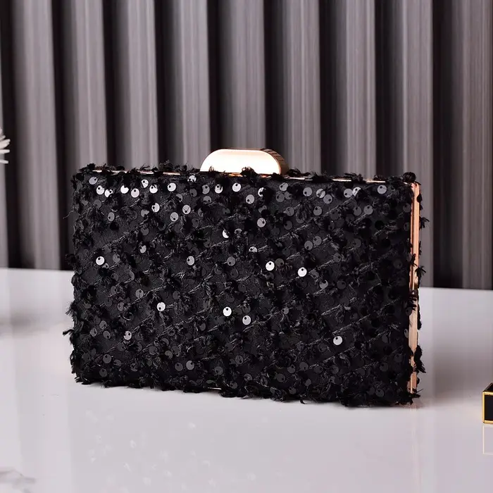 Sac à bandoulière à paillettes pour femmes