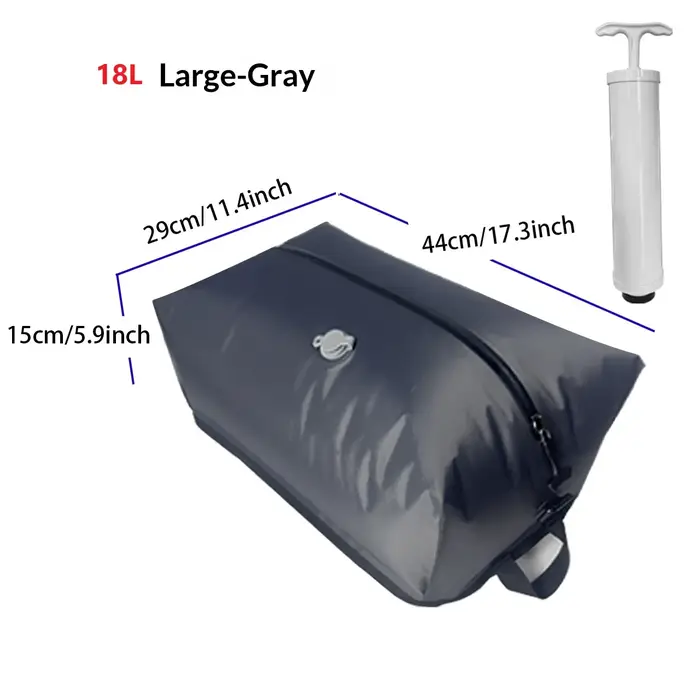 Sacs de compression sous vide portables pour les voyages