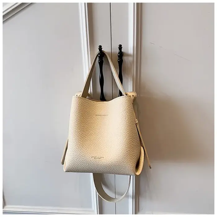 Sac seau rétro de grande capacité pour femmes