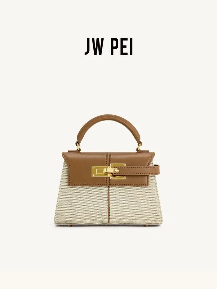 Sac trapézoïdal JW PEI Elise, petit sac à bandoulière pour sortir au travail