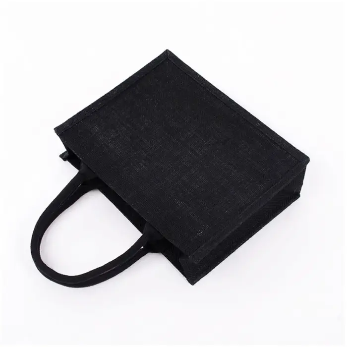 Sac à main en Jute noir pour femmes