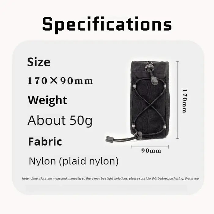 Sac à bandoulière extérieur avec support pour gourde de voyage, pochette suspendue pour bouteille d'eau, rangement pour téléphone portable, randonnée, camping, sports
