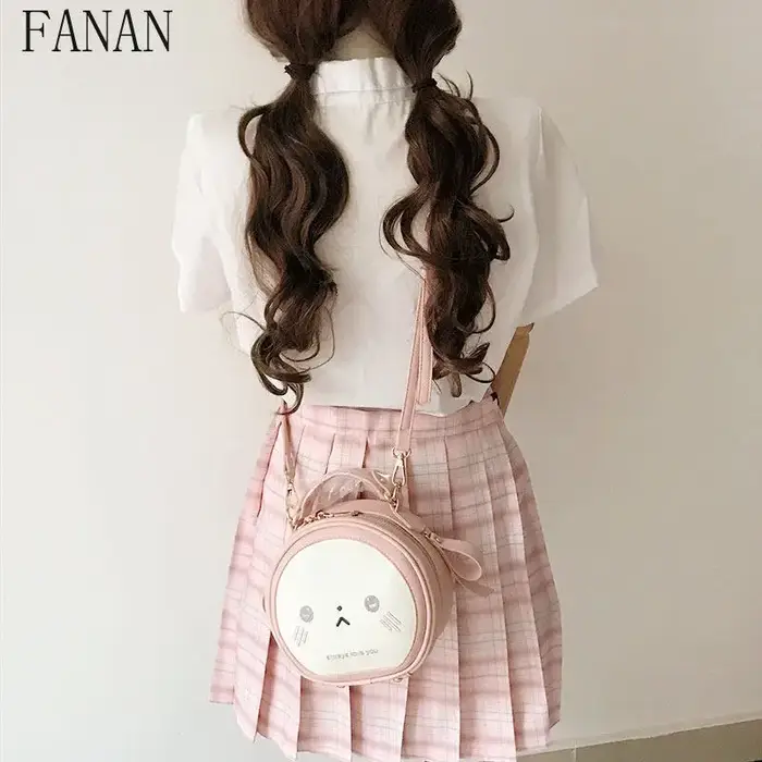 Sac à bandoulière rond mignon Sweet Lolita
