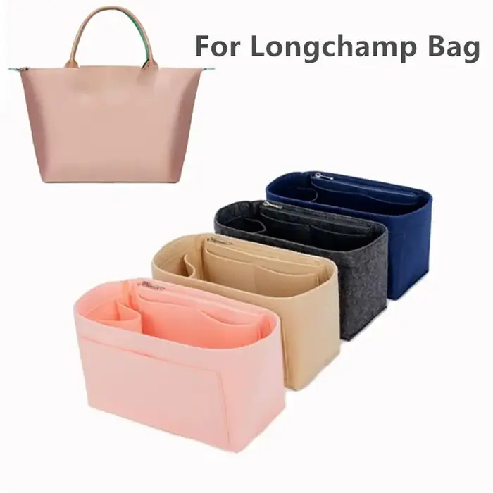 Sac à main avec doublure en feutre