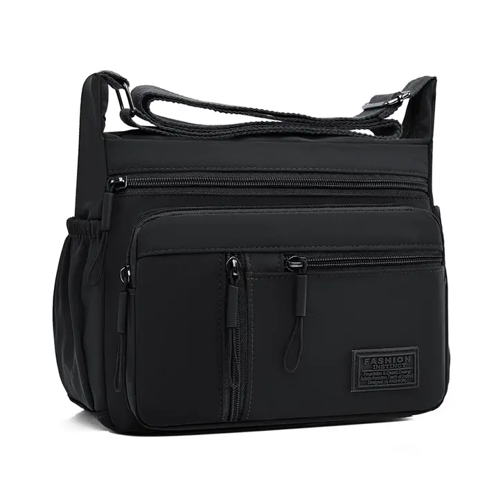 Sac à bandoulière multi-poches pour femmes, sac à main en Nylon imperméable de haute qualité, grande