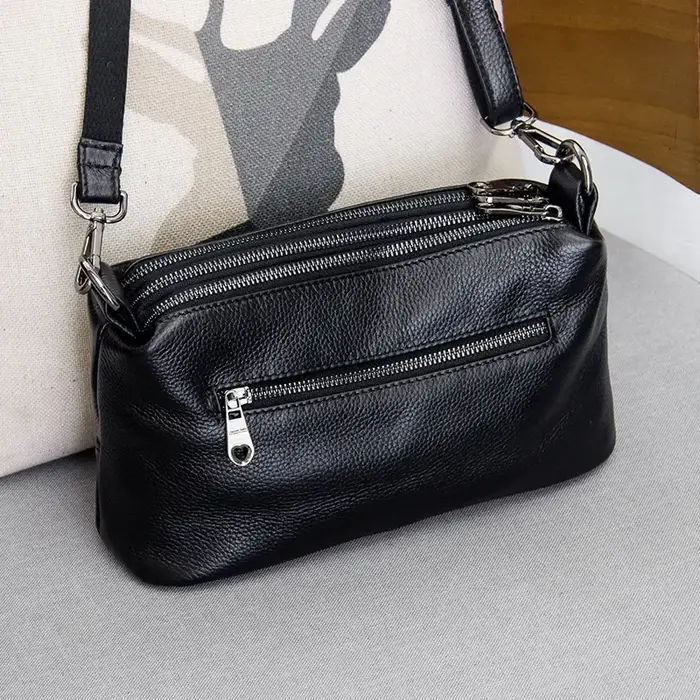Arliwwi-Sac en cuir véritable pour femme