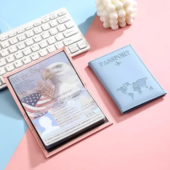 Étui porte-passeport de voyage personnalisé
