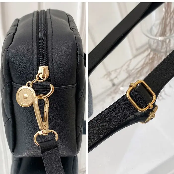 Petit sac messager à pompon pour femmes
