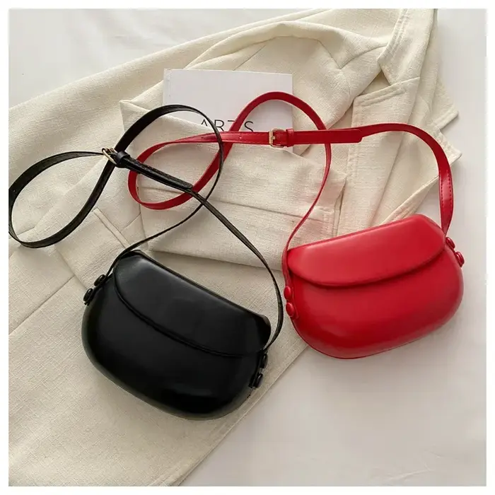 Sac à bandoulière en cuir PU pour femmes