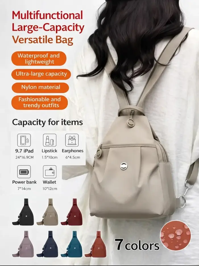 Mini sac à dos léger pour femme
