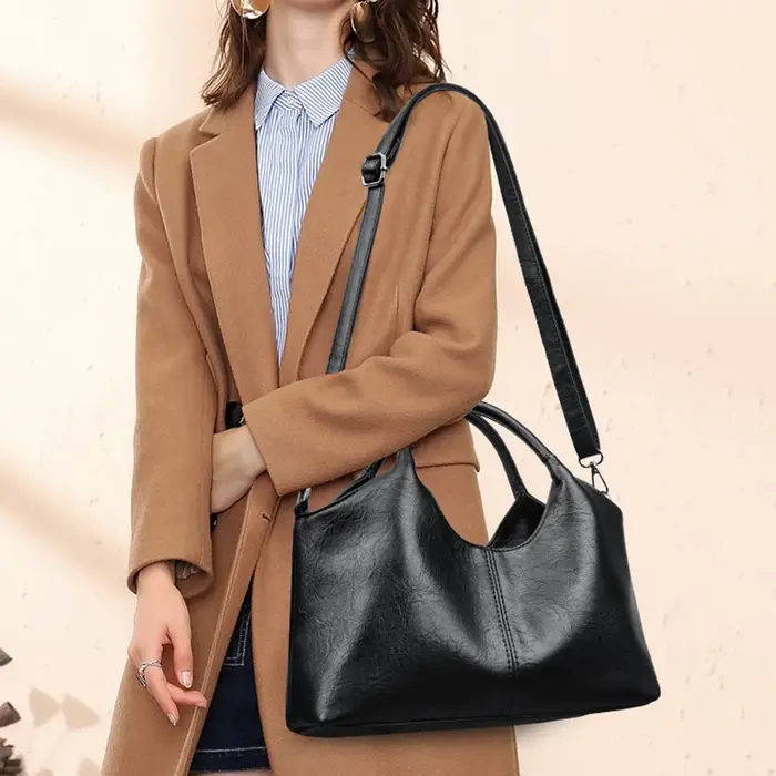 Sac à main tendance, sac à bandoulière élégant pour femmes, cadeau pour maman, sac à bandoulière décontracté, sac de shopping polyvalent avec fermeture à glissière