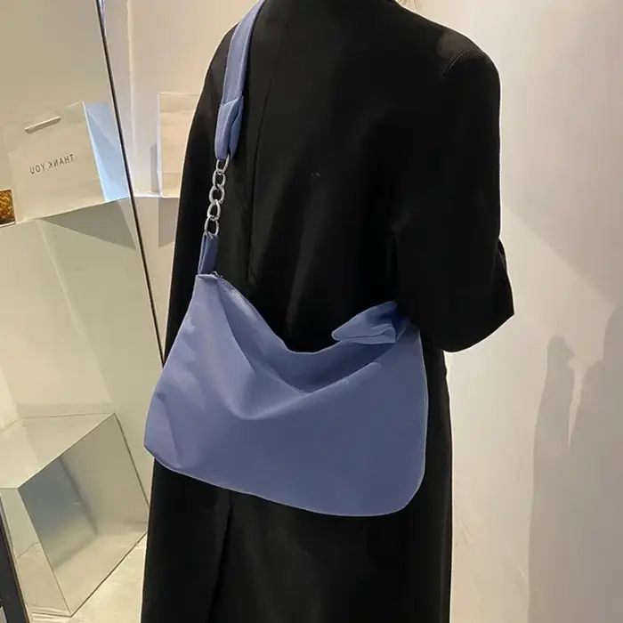 Sac à bandoulière noir pour femmes et filles