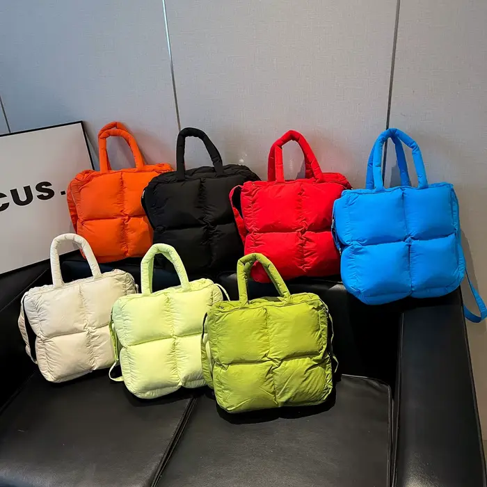 Sac à bandoulière matelassé pour femmes