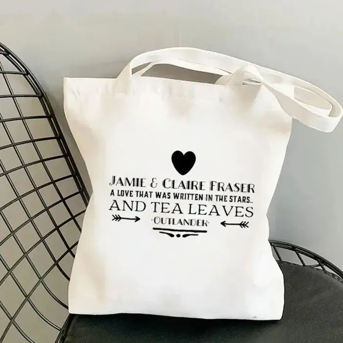 Shopper Lallybroch Outlander Kawaii sac Harajuku femmes sac à provisions toile