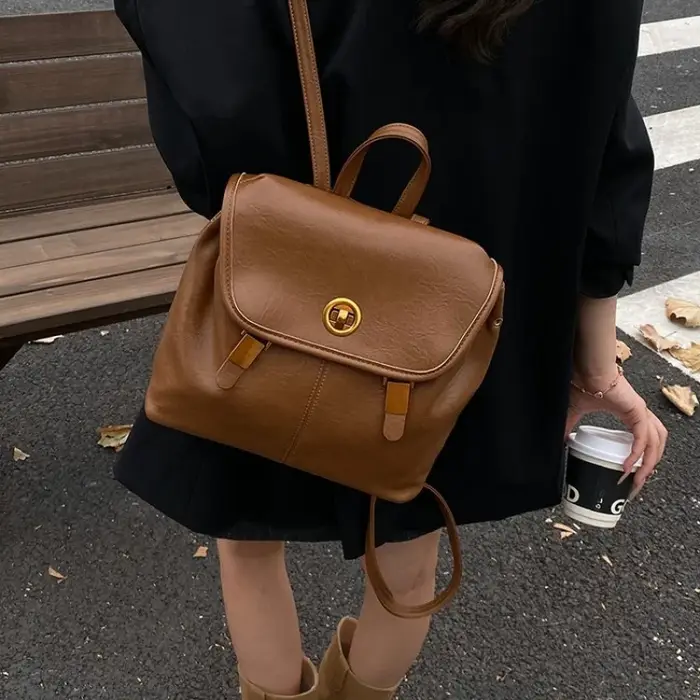 Sac à bandoulière en cuir pour femmes