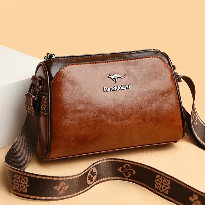 Sac à bandoulière rétro Double face pour femmes
