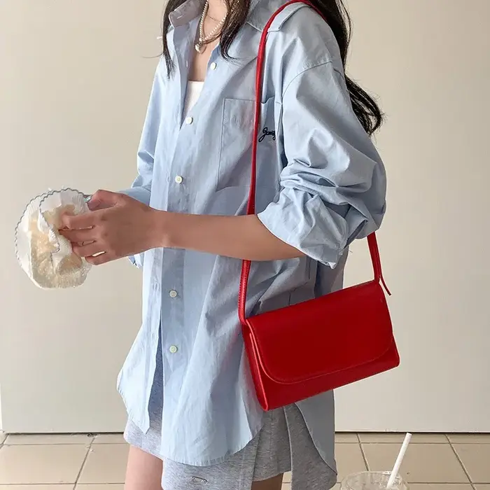 Sac Messager Femme en Cuir PU