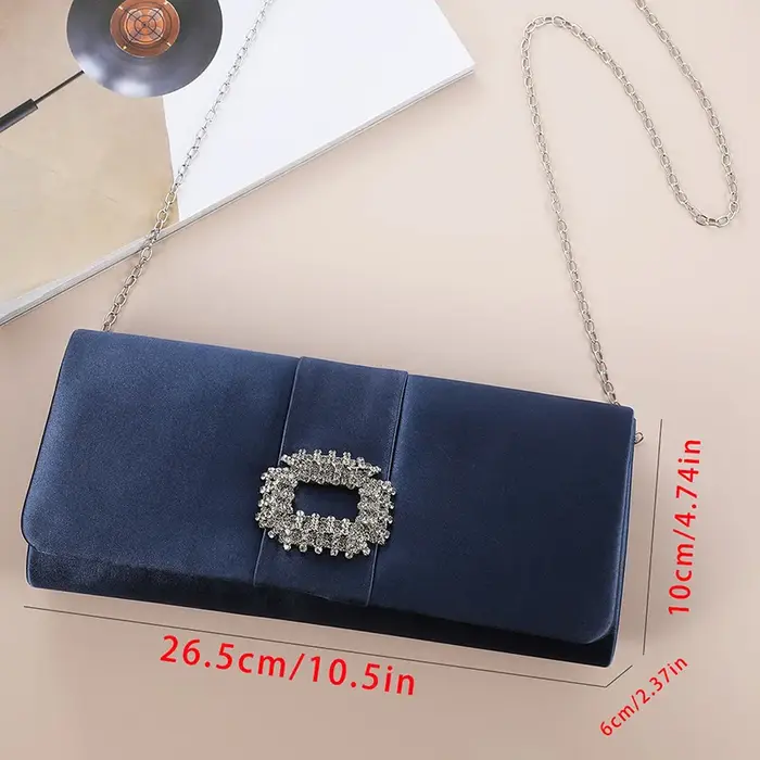 Pochette de Luxe en Velours pour Femme, Sac à Main en Diamants, à la Mode, pour Soirée, 2023