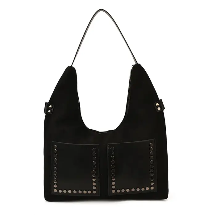 PU paillettes fermeture éclair Patchwork fourre-tout décontracté 2026 nouveaux sacs de mode grande c