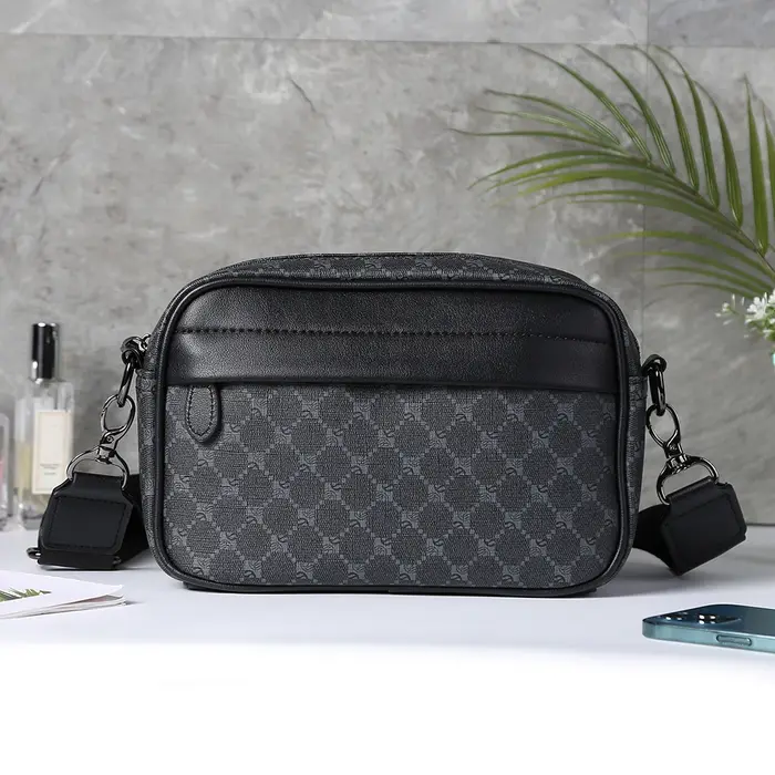 Sac à bandoulière en cuir pour hommes