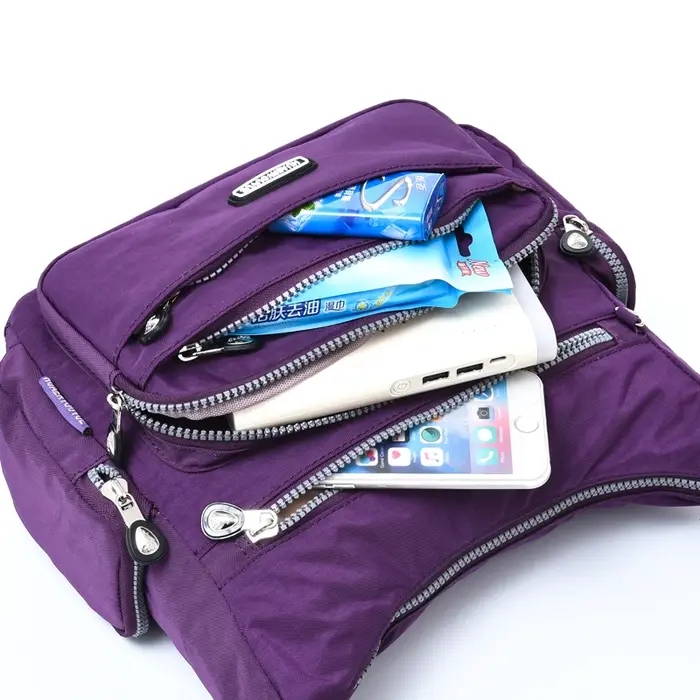 Sac à main multi-poches pour femme