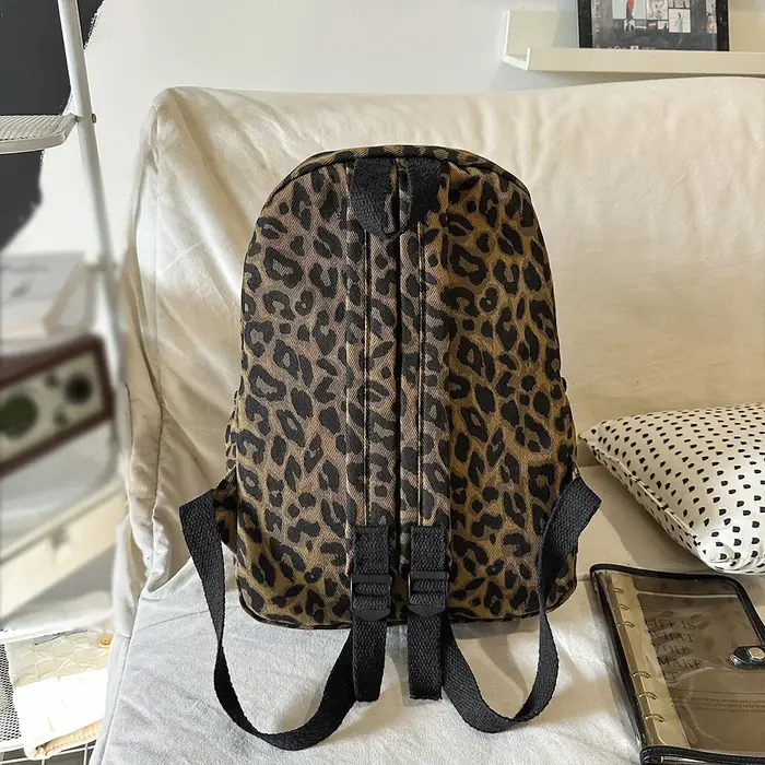 Nouveau sac à dos imprimé léopard à la mode pour femmes