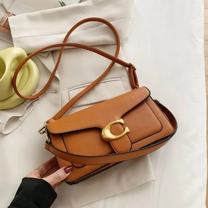 Sac à langer classique de luxe : élégant sac à bandoulière pour femme avec inspiration vintage et grande capacité de rangement