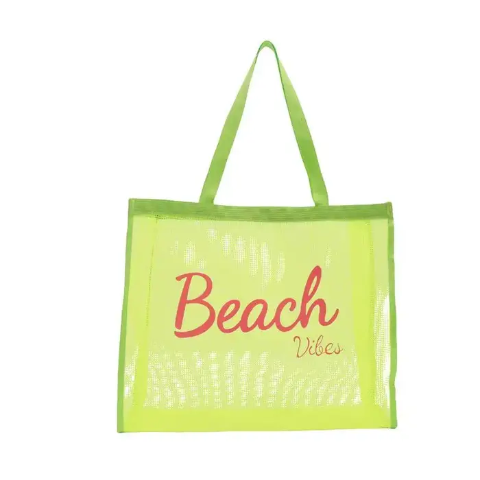 Sac fourre-tout en maille pour femmes, grand sac de shopping réutilisable, durable, pour la piscine,