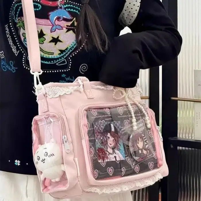 Sac à bandoulière Itabag japonais bidimensionnel motif Ballerine Grande Façon
