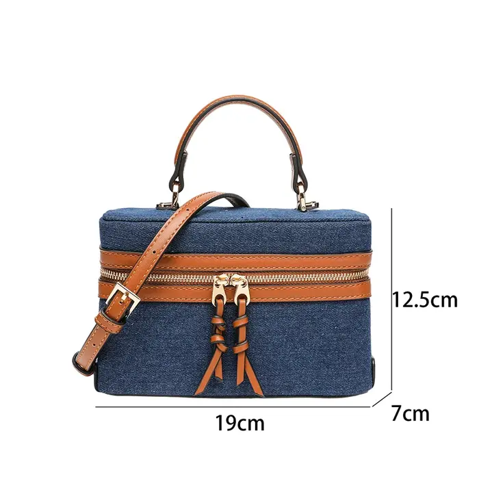 Sac à main rétro tissé à la main pour femme