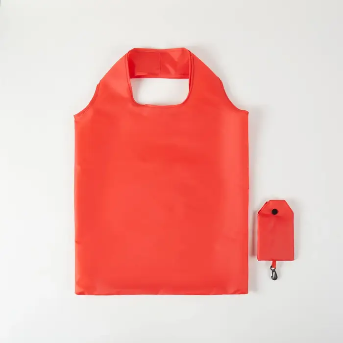 50 pièces/lot, sacs de courses portables pliables réutilisables écologiques avec logo personnalisé |