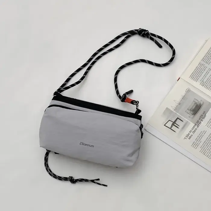 Sac à bandoulière minimaliste de Style coréen, petit sac à bandoulière léger avec porte-bouteille, s