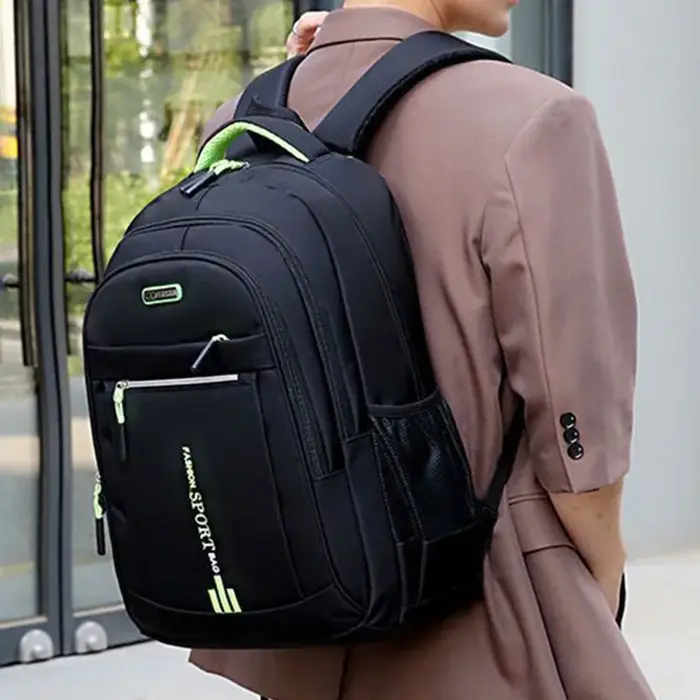 Printemps nouveau sac à dos mâle loisirs voyage d'affaires sac à dos grande capacité junior lycée sac femme ordinateur sac pour hommes
