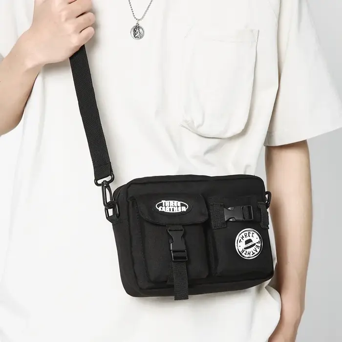 Sac de rue en Nylon pour hommes et femmes