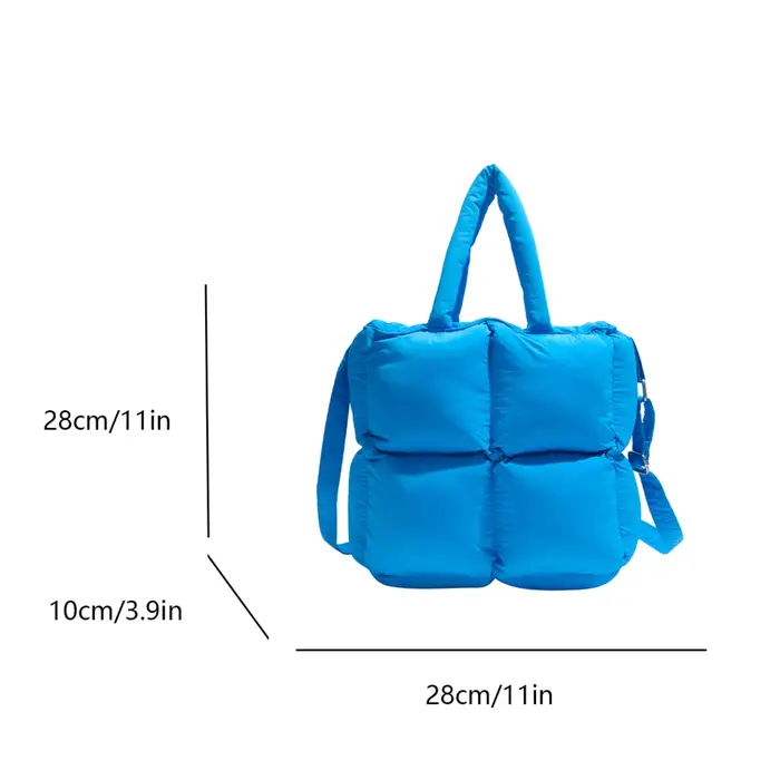 Sac à bandoulière matelassé pour femmes