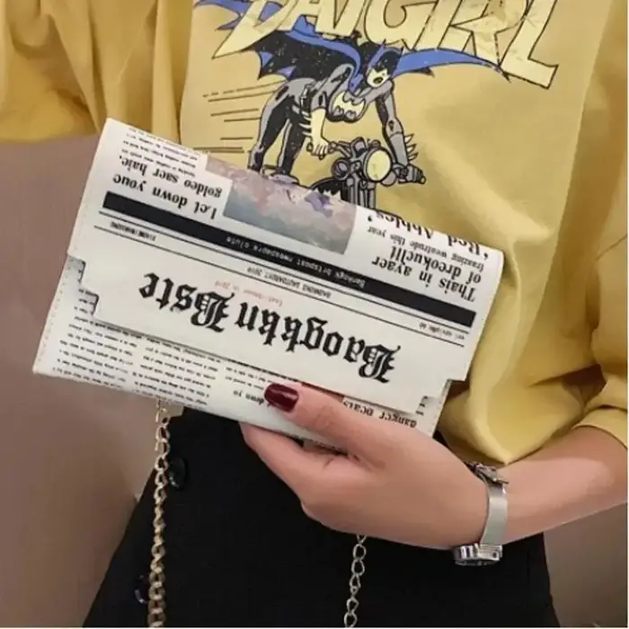 Sac messager pour journal pour femmes