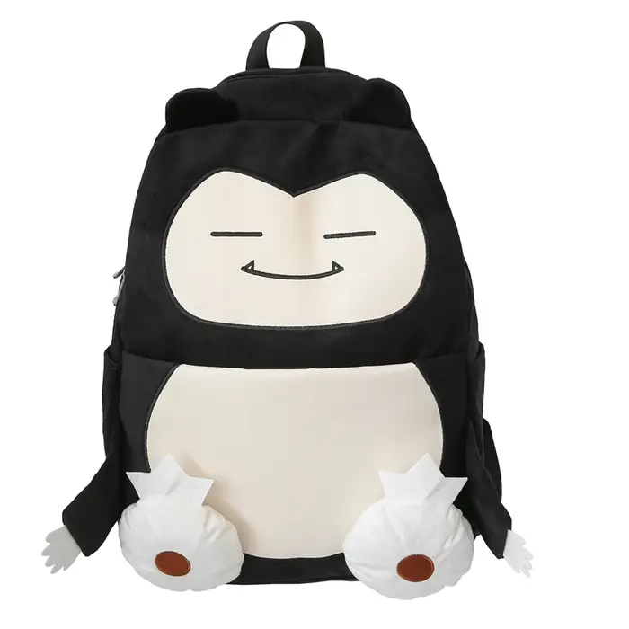 Sacs à dos en tissu doux à motif de dessin animé pour femmes