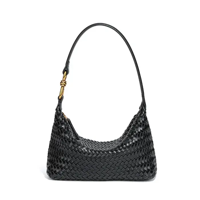 Nouveau Sac Hobo Tissé Élégant pour Femme 2026 – Sac à Bandoulière Polyvalent en PU pour Tenue Quoti