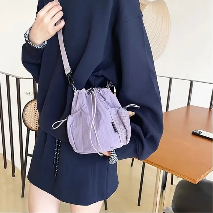 Sac à bandoulière simple Portable en Nylon