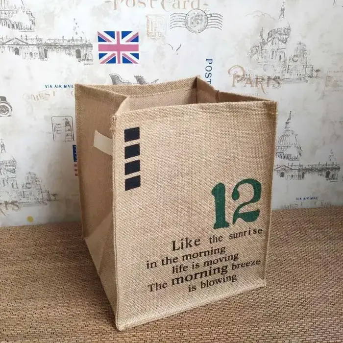 E8BD – en toile jute réutilisable